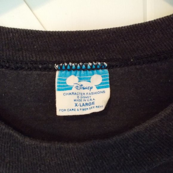 VTG Single Stitch Disney Character Fashions Mickey Mouse Graphic T-Shirt Size XL - Picture 6 of 7